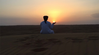 Salah from desert moments