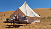 Glamping desert moments