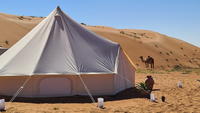 Glamping with camel